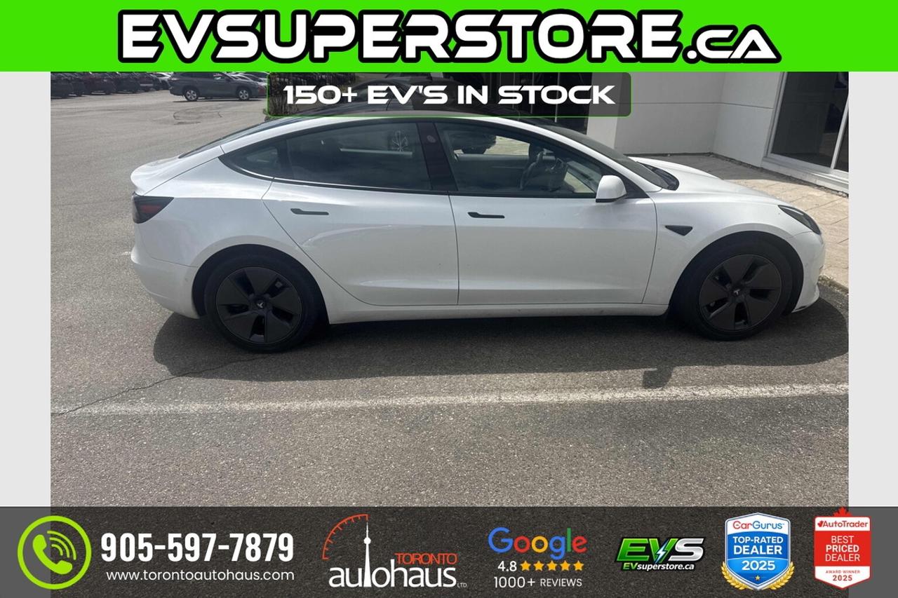 2022 Tesla Model 3 Long Range I AWD I EVSUPERSTORE.ca Photo