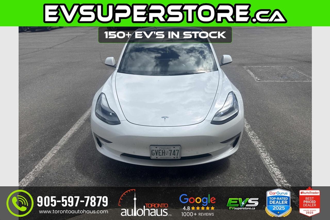 2022 Tesla Model 3 Long Range I AWD I EVSUPERSTORE.ca Photo