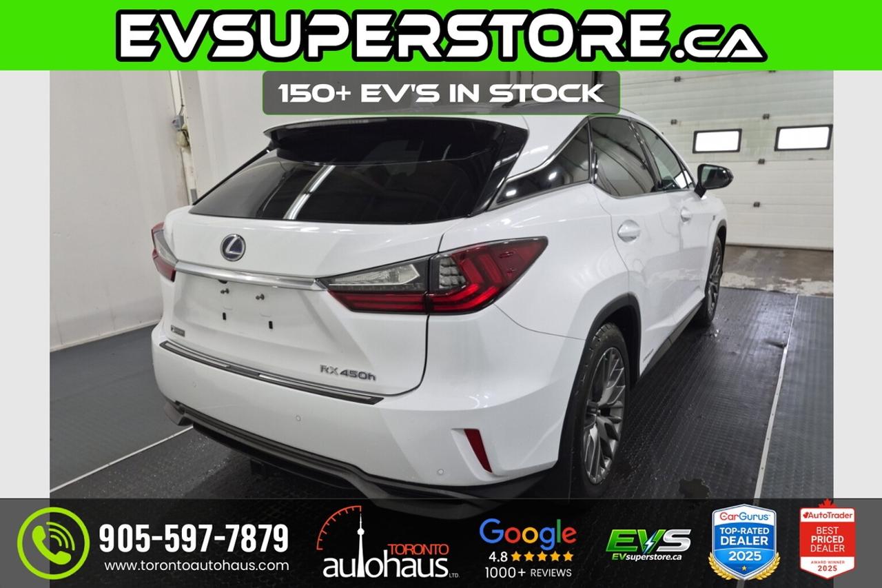 2018 Lexus RX 450h F SPORT 3 I RED INTERIOR I NO ACCIDENTS Photo3