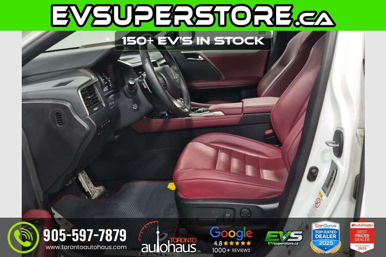 2018 Lexus RX 450h F SPORT 3 I RED INTERIOR I NO ACCIDENTS Photo