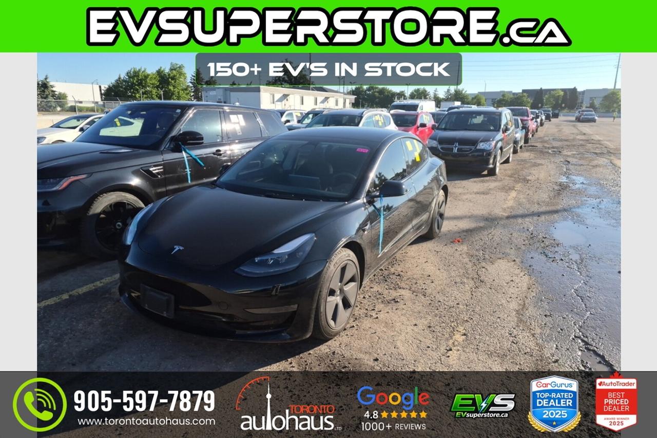 2023 Tesla Model 3 LFP I 100+ EV's at EVSUPERSTORE.ca Photo