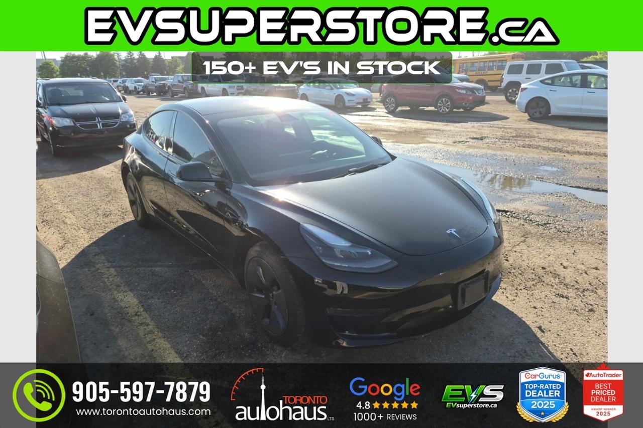 2023 Tesla Model 3 LFP I 100+ EV's at EVSUPERSTORE.ca Photo