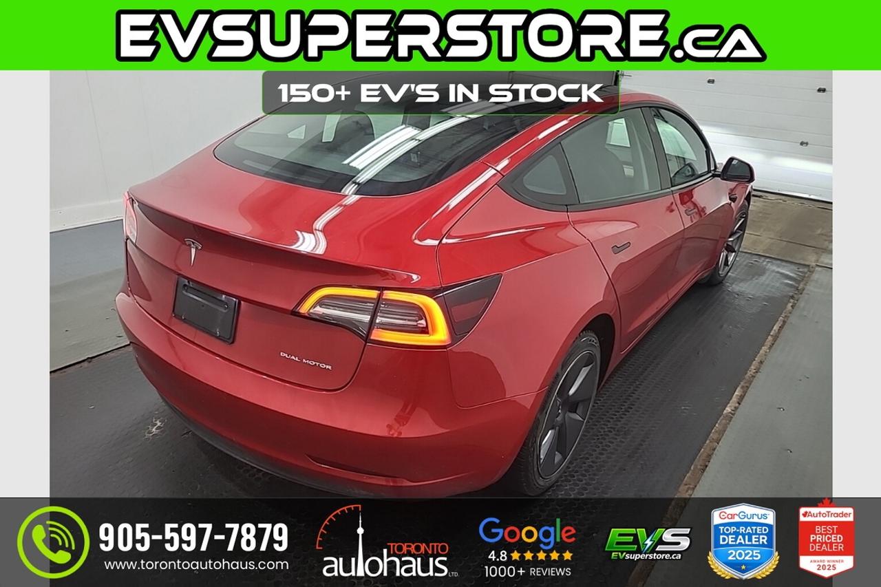 2023 Tesla Model 3 LONG RANGE AWD I EVSUPERSTORE.CA Photo