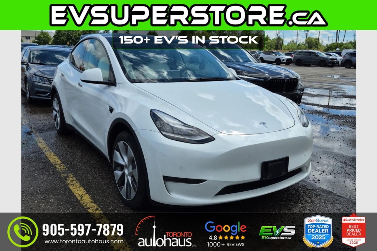 2022 Tesla Model Y AWD I WHITE on WHITE I 7 SEATER Photo