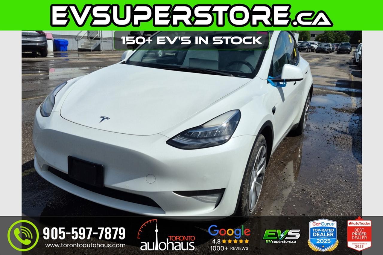 2022 Tesla Model Y AWD I WHITE on WHITE I 7 SEATER Photo