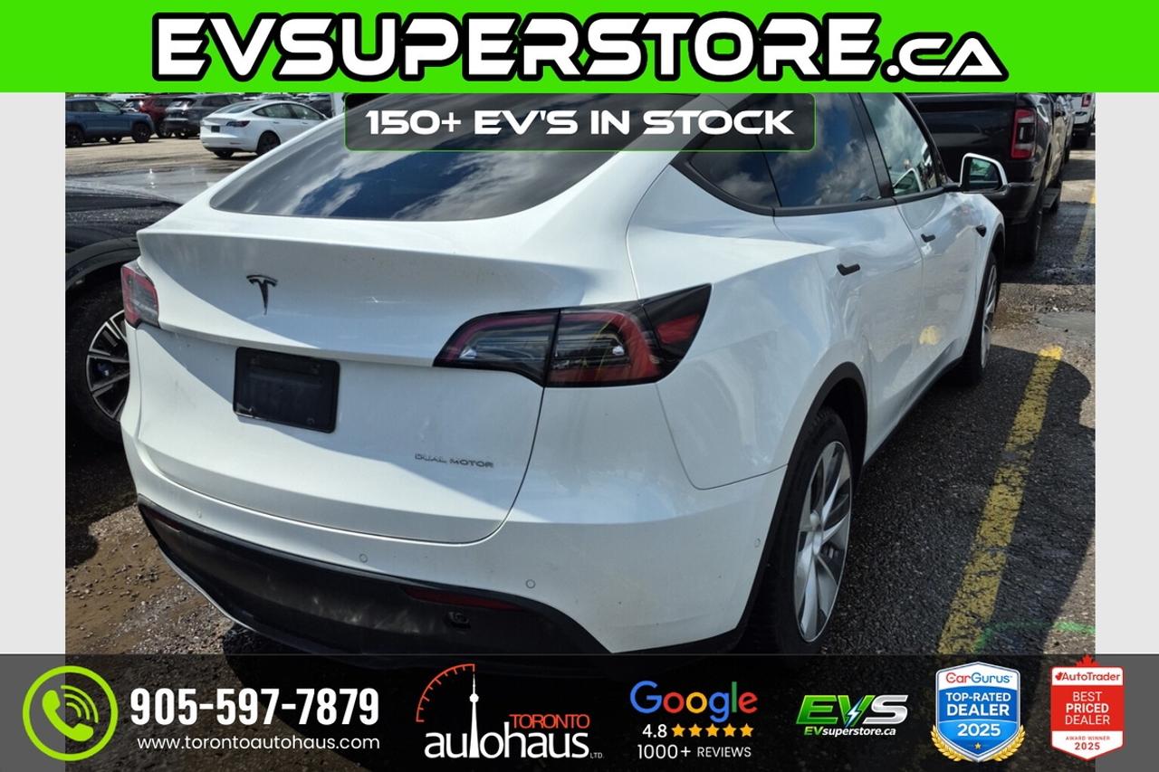 2022 Tesla Model Y AWD I WHITE on WHITE I 7 SEATER Photo