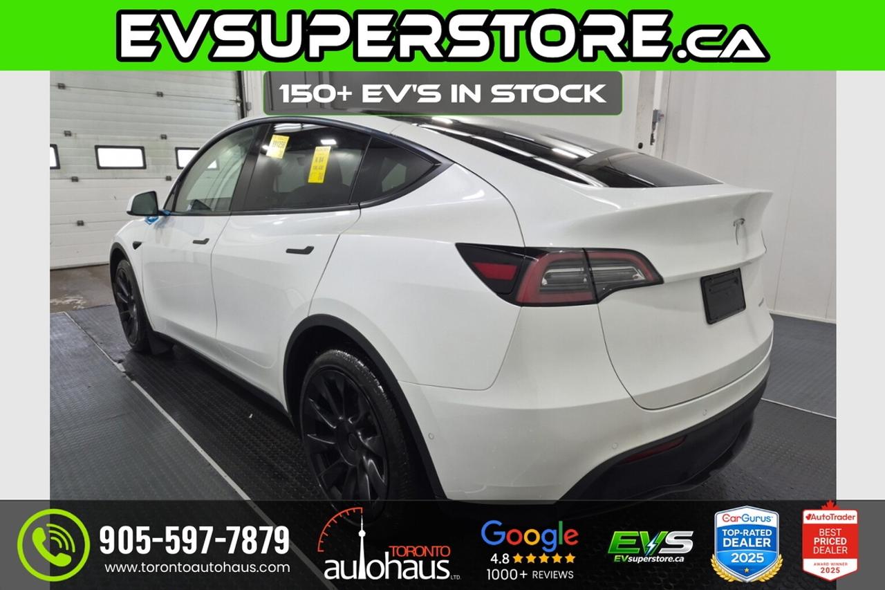2022 Tesla Model Y LR AWD I WHITE INT. I EVsuperstore.ca Photo
