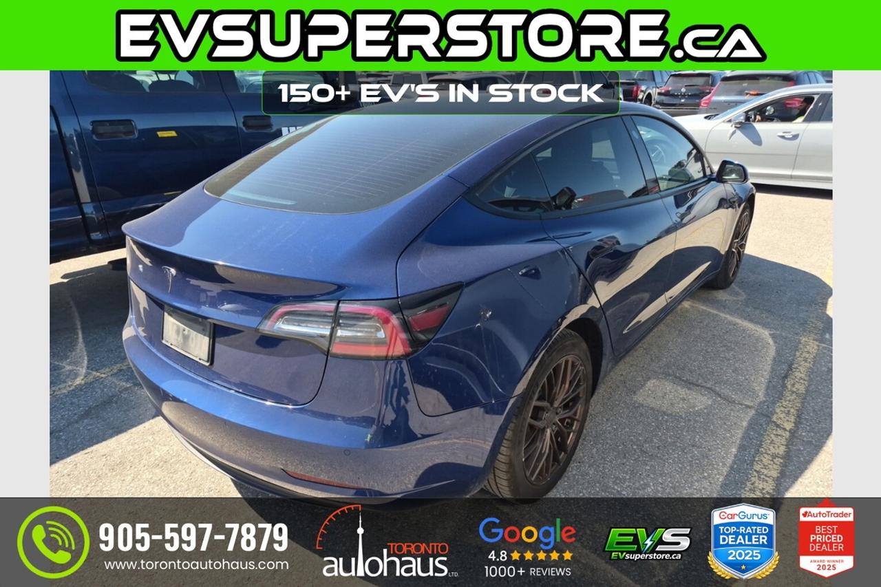 2022 Tesla Model 3 LFP I 100+ EV's at EVSUPERSTORE.ca Photo
