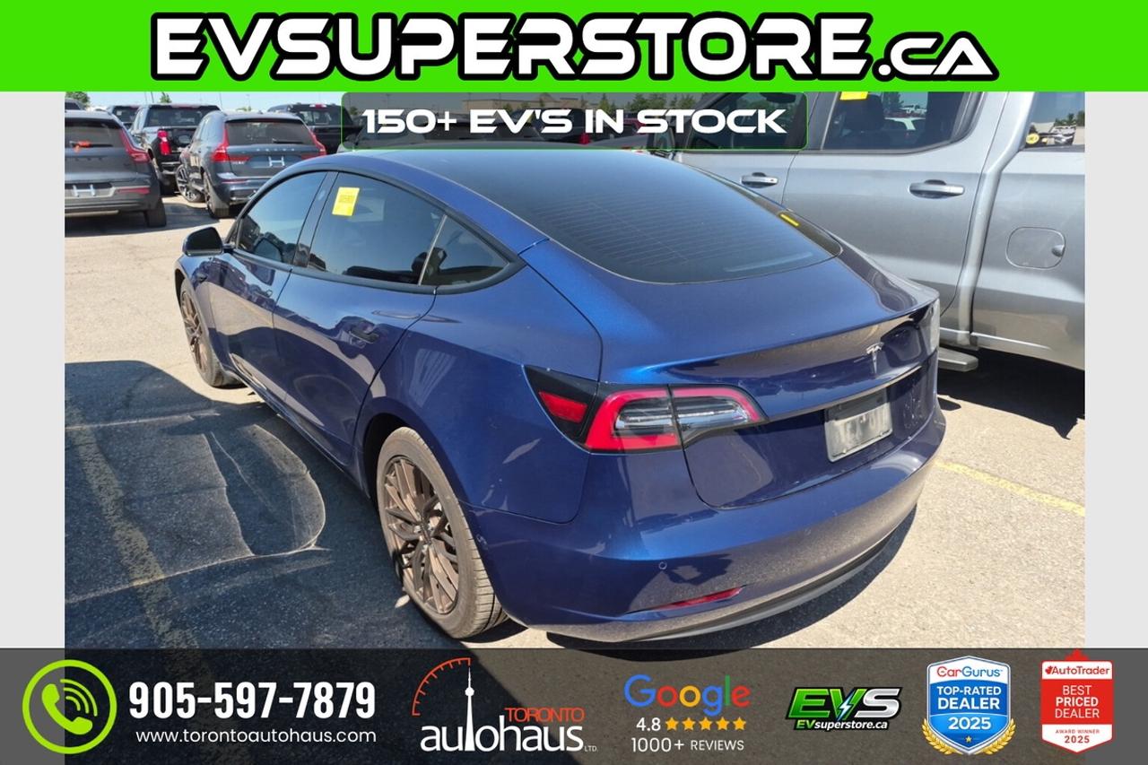 2022 Tesla Model 3 LFP I 100+ EV's at EVSUPERSTORE.ca Photo