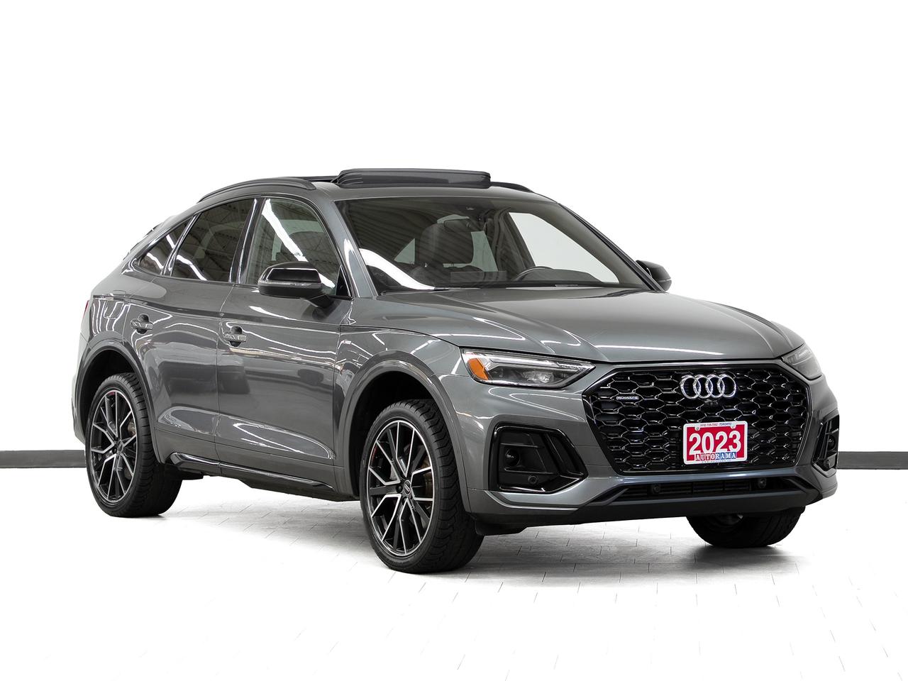 Gray 2023 Audi Q5 Sportback Sedan All-Wheel Drive Automatic