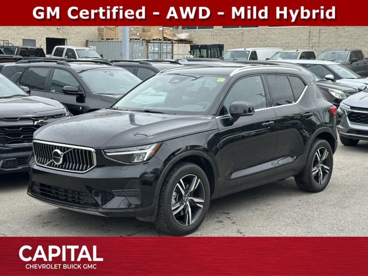 Recent Arrival! Certified.Ask for the Internet Department for more information or book your test drive today! Call 403-256-4960 for fast answers at your fingertips! Disclaimer: All prices are plus taxes. See dealer for details. AMVIC Licensed Dealer # B2020028.2025 XC40 Automatic with Geartronic AWD XC40 B5 Core, 2.0L I4, AWD, 8 Speakers, Apple CarPlay, Heated front seats, Wheels: 18 5-Double Spoke Black Diamond-Cut Alloy.