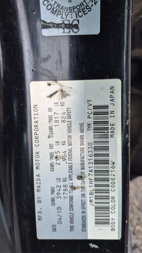 2010 Mazda MAZDA3 GX, NO ACCIDENTS, HATCHBACK, RELIABLE, CERT Photo