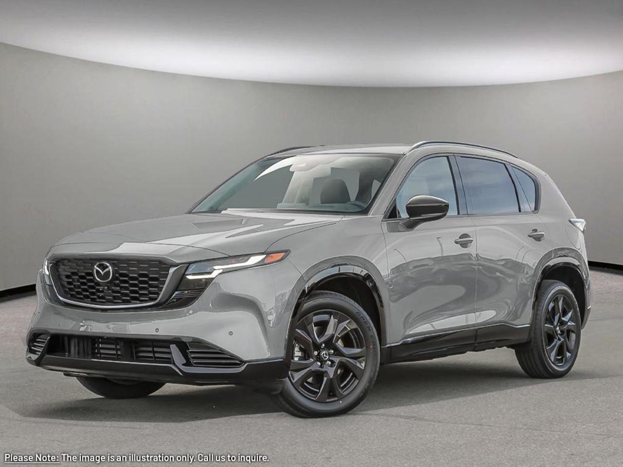 Experience the perfect blend of style, performance, and advanced technology with the 2026 Mazda CX-5 GT AWD in striking Grey. Powered by a responsive 2.5L SKYACTIV-G engine paired with a smooth 6-speed automatic transmission and full-time AWD, this SUV offers confident handling on every road.Step inside to premium leather upholstery, heated and ventilated front seats, and a spacious cabin featuring a large 12.9 touchscreen with Bose premium sound  all designed for your comfort and entertainment. Enjoy peace of mind with advanced safety features, including blind-spot monitoring, lane departure prevention, and forward collision mitigation.With sleek 19 black metallic alloy wheels, LED lighting, and thoughtful amenities like a power liftgate, dual-zone climate control, and smart keyless entry, the CX-5 GT AWD delivers a refined driving experience tailored to your lifestyle. Visit Go Mazda today and drive home the SUV that elevates every journey.Go Mazda is an AMVIC licensed business