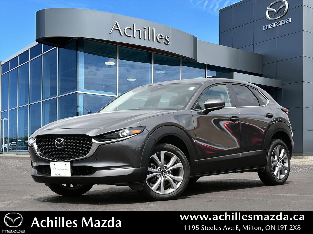 <p><span style=font-size:12pt><span style=font-family:Times New Roman,serif><strong><span style=font-family:Verdana,sans-serif>MAZDA CERTIFIED PRE-OWNED  BY ACHILLES MAZDA</span></strong></span></span></p>

<p></p>

<p><span style=font-size:12pt><span style=font-family:Times New Roman,serif><strong><span style=font-family:Verdana,sans-serif>MAZDA CERTIFIED PRE-OWNED VEHICLE BENEFITS -</span></strong><span style=font-family:Verdana,sans-serif> <strong>THIS IS INCLUDED at ACHILLES MAZDA (not an extra)</strong></span></span></span></p>

<p><span style=font-size:12pt><span style=font-family:Times New Roman,serif><span style=font-family:Verdana,sans-serif> 160-Point Detailed Inspection </span></span></span></p>

<p><span style=font-size:12pt><span style=font-family:Times New Roman,serif><span style=font-family:Verdana,sans-serif> 7-Year/140,000-Kilometre Limited Powertrain Warranty </span></span></span></p>

<p><span style=font-size:12pt><span style=font-family:Times New Roman,serif><span style=font-family:Verdana,sans-serif> 24hr Emergency Roadside Assistance </span></span></span></p>

<p><span style=font-size:12pt><span style=font-family:Times New Roman,serif><span style=font-family:Verdana,sans-serif> 30-Day/3,000-Kilometre Exchange Privilege </span></span></span></p>

<p><span style=font-size:12pt><span style=font-family:Times New Roman,serif><span style=font-family:Verdana,sans-serif> CarFax® Vehicle History Report </span></span></span></p>

<p><span style=font-size:12pt><span style=font-family:Times New Roman,serif><span style=font-family:Verdana,sans-serif> Preferred Interest rates</span></span></span></p>

<p><span style=font-size:12pt><span style=font-family:Times New Roman,serif><span style=font-family:Verdana,sans-serif> Available Extended Warranty/Coverage</span></span></span></p>

<p></p>

<p><span style=font-size:12pt><span style=font-family:Times New Roman,serif><strong><span style=font-family:Verdana,sans-serif>Our all-inclusive pricing on this excellent vehicle also includes:</span></strong></span></span></p>

<p><span style=font-size:12pt><span style=font-family:Times New Roman,serif><span style=font-family:Verdana,sans-serif> Nitrogen Tire Inflation</span></span></span></p>

<p><span style=font-size:12pt><span style=font-family:Times New Roman,serif><span style=font-family:Verdana,sans-serif> OMVIC Fee</span></span></span></p>

<p><span style=font-size:12pt><span style=font-family:Times New Roman,serif><span style=font-family:Verdana,sans-serif> Available low rate financing</span></span></span></p>

<p></p>

<p><span style=font-size:12pt><span style=font-family:Times New Roman,serif><span style=font-family:Verdana,sans-serif>*Price listed is all-inclusive, plus HST and Licensing Only </span></span></span></p>

<p></p>

<p><span style=font-size:12pt><span style=font-family:Times New Roman,serif><span style=font-family:Verdana,sans-serif>We Want to Be Your Mazda Dealer</span></span></span></p>

<p></p>

<p><span style=font-size:12pt><span style=font-family:Times New Roman,serif><span style=font-family:Verdana,sans-serif>#idealclubhousecareexperience</span></span></span></p>
<p>&nbsp;</p>

<p><strong>Appointments For New or Pre-Owned Vehicles are always preferred...Speak with one of our Clubhouse Care Specialists prior to your visit so we can prepare and make your experience with us as efficient as possible.</strong></p>

<p><strong>Come and Experience the Achilles Mazda of Milton Difference. You owe it to yourself.</strong></p>