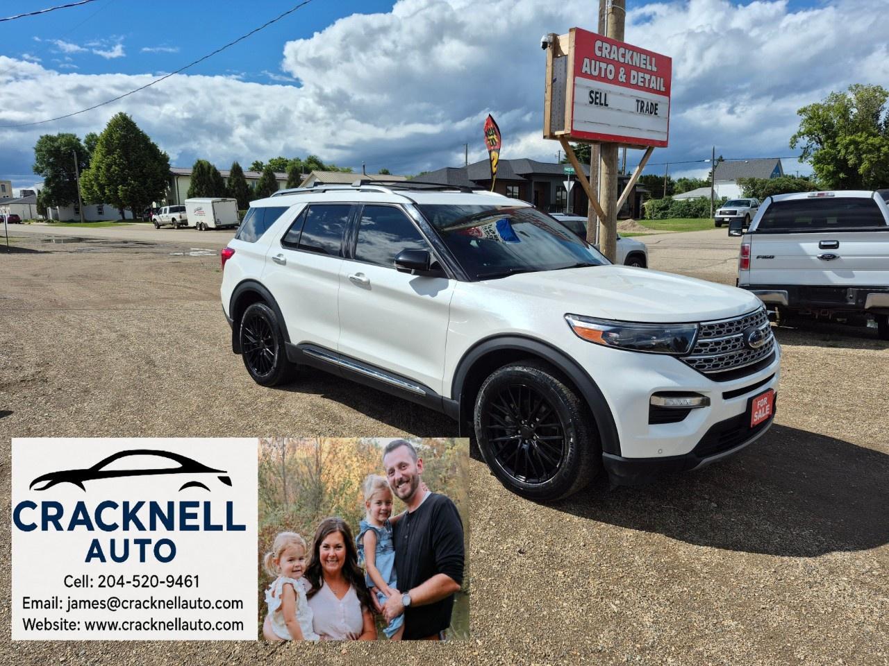 <p>2020 Ford Explorer Limited - Clean Title/ Safetied - $224 Bi-Weekly + Tax</p><p><span style=color:rgb( 15 , 15 , 15 )>﻿Located in Carberry, but capable of bringing to Brandon. Priced to Sell! Carfax Available, excellent condition.</span></p><ul><li><p>Tri-zone climate control</p></li><li><p>Dual DVD's</p></li><li><p>New Tires and Brakes</p></li><li><p>Heated Leather Seats</p></li><li><p>8-inch touchscreen with SYNC 3, Bluetooth</p></li><li><p>Power liftgate</p></li><li><p>Remote start</p></li><li><p>Keyless entry with push-button start</p></li><li><p>Backup camera, rear parking sensors, blind-spot monitoring</p></li><li><p>Roof rails, tow package, seating for up to 8 passengers</p></li><li><p>Local</p></li><li><p>Freshly Serviced</p></li></ul><p>Financing available / Warranty Available /Trades Welcome /<span style=color:rgb( 15 , 15 , 15 )>delivery available.</span></p><p></p><p>Toll-free call/text<u> 204-520-9461</u></p><p></p><p>Dealer #5905</p><p></p><p><strong>Vehicle available for dealer trading, perfect subprime car</strong></p><p></p><p>Treaty cards accepted - 7 Day insurances available meaning you can drive home the same day even if MPI is closed (good for weekends and after hours)</p>