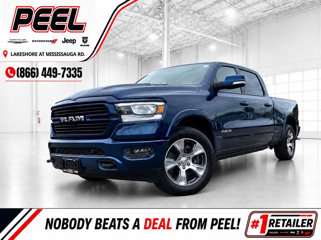 Used 2022 RAM 1500 Laramie Sport | 3.0L Diesel | 6'4