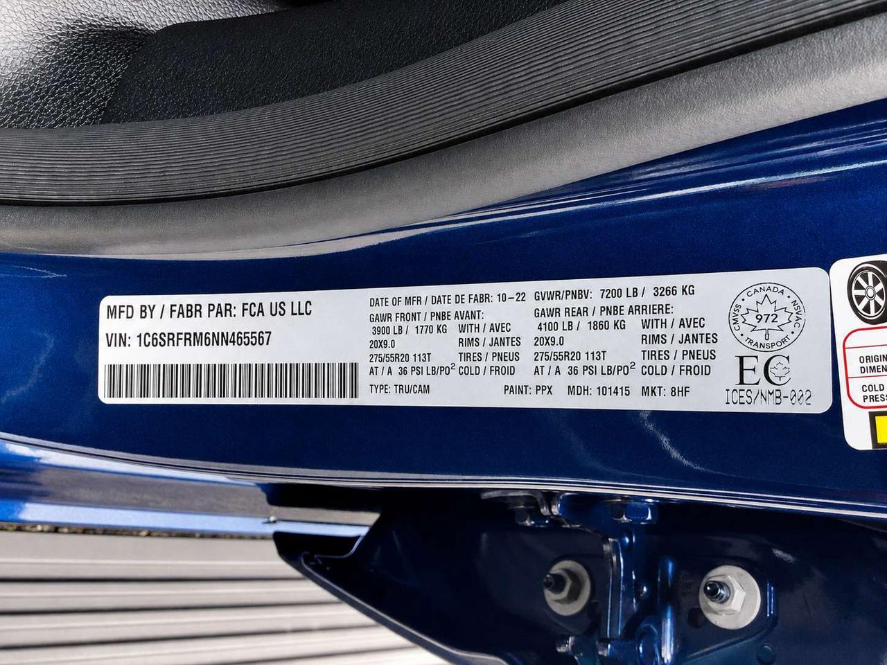 2022 RAM 1500 Laramie Sport | 3.0L Diesel | 6'4" Bed | 4X4 Photo