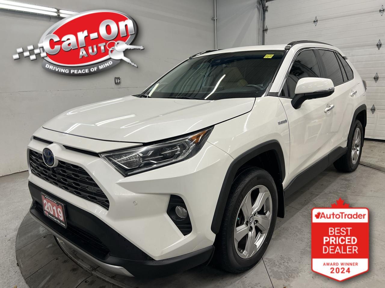 Hybrid Limited All-Wheel Drive w/ Leather, sunroof, heated/cooled front seats & heated rear seats, heated steering, 360 camera w/ front & rear park sensors, Android Auto/ Apple CarPlay, 18-inch alloys, adaptive cruise control, blind spot monitor, rear cross-traffic alert, pre-collision system, lane departure warning, digital display rearview mirror, wireless charger, premium JBL audio system, dual-zone climate control, rain-sensing wipers, keyless entry w/ push start, power liftgate, full power group incl. power seat, automatic headlights w/ auto highbeams, garage door opener, Bluetooth, drive mode selector and Sirius XM!!*This car was used as a previous daily rental*