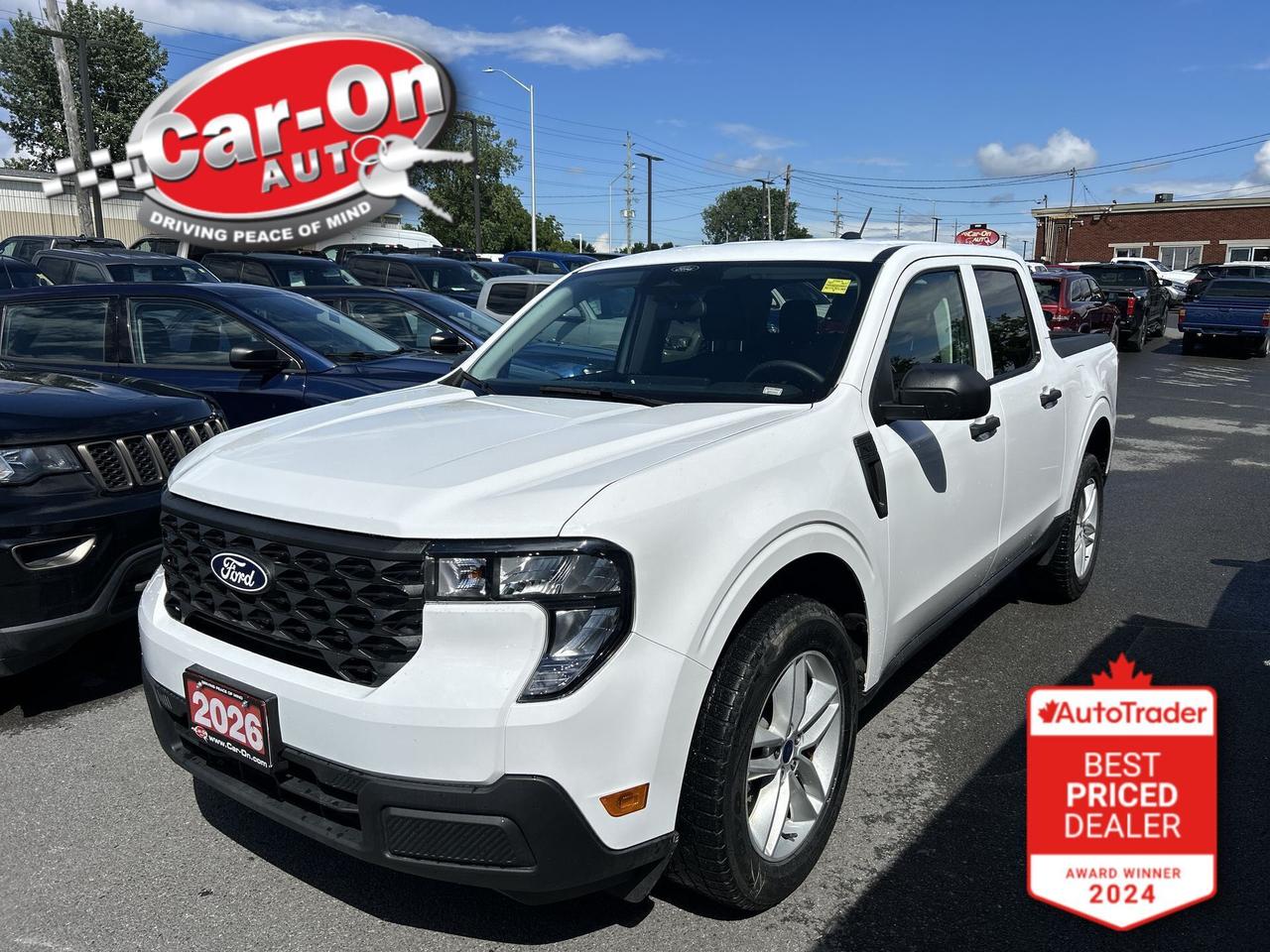 ONLY 4,300KMS!! Hybrid SuperCrew All-Wheel Drive w/ Android Auto/ Apple CarPlay, pre-collision system, lane departure warning, backup camera, automatic climate control, keyless entry, power locks, power mirrors, power windows, automatic headlights w/ auto highbeams, cruise control, Bluetooth and more!!This vehicle just landed and is awaiting a full detail and photo shoot. Contact us and book your viewing today!