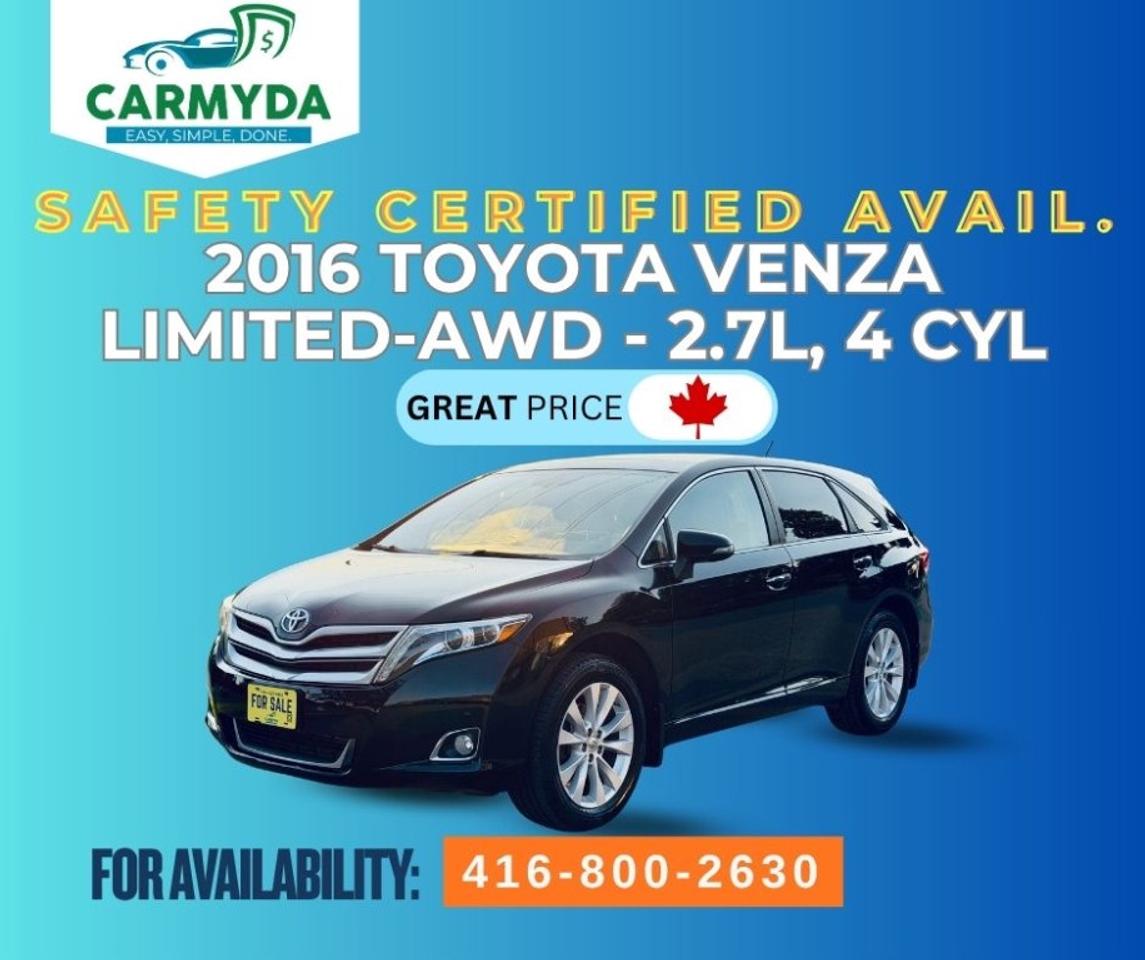 2016 Toyota Venza LIMITED AWD Photo