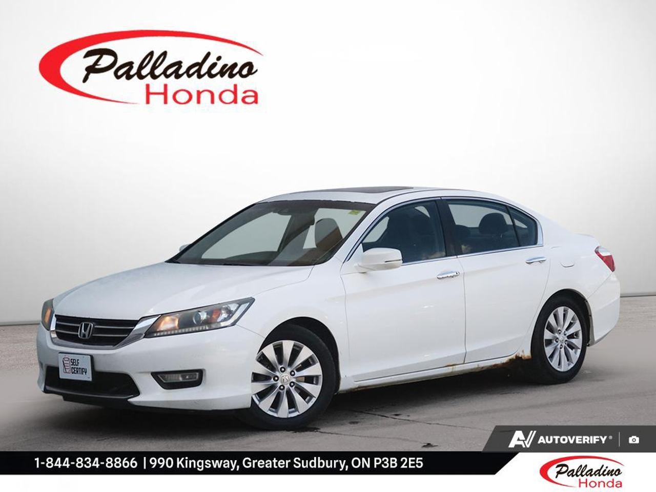 Used 2013 Honda Accord Sedan EX-L for sale in Greater Sudbury, ON