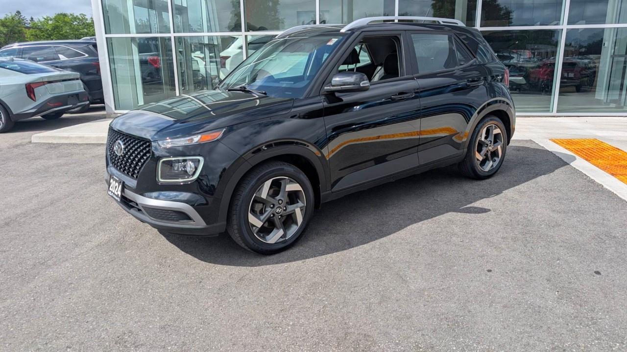 Used 2024 Hyundai Venue Ultimate IVT w/Black Interior for sale in Kitchener, ON