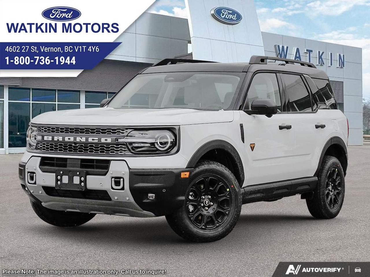 New 2026 Ford Bronco SP BADLANDS for sale in Vernon, BC