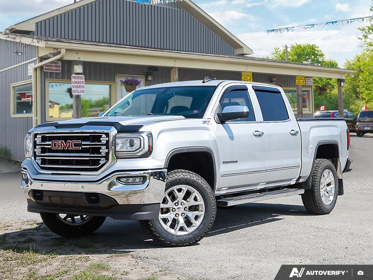 Silver 2017 GMC Sierra 1500 Pickup Truck Four-Wheel Drive Automatic