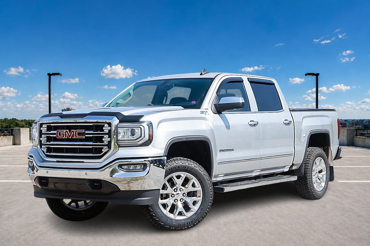 Silver 2017 GMC Sierra 1500 Pickup Truck Four-Wheel Drive Automatic