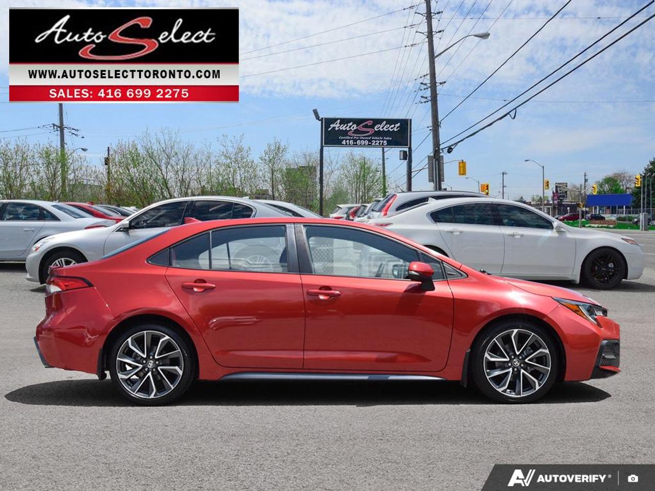 2021 Toyota Corolla SE Only 65KM - Apple Carplay - Sunroof - Backup Cam Photo