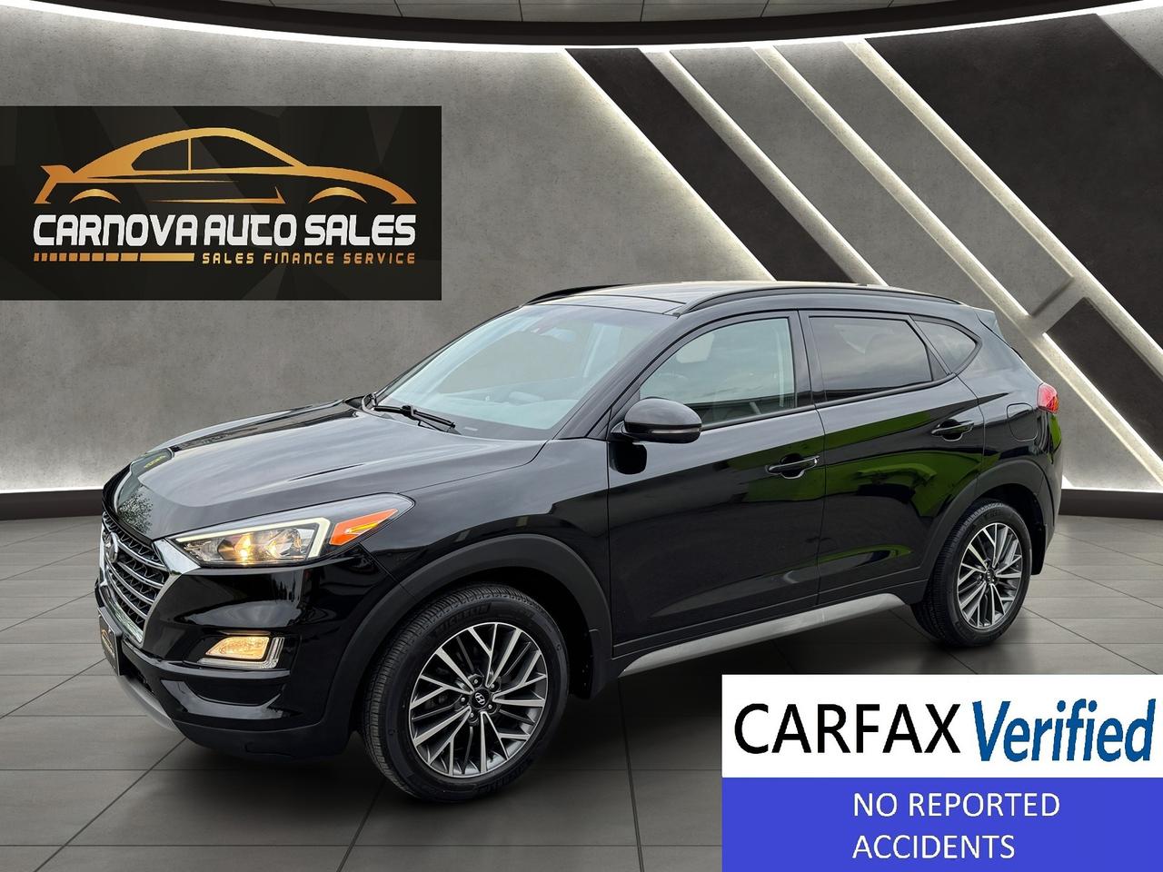 2021 Hyundai Tucson Luxury AWD+CLEAN CARFAX+Pano Roof+Leather Photo0