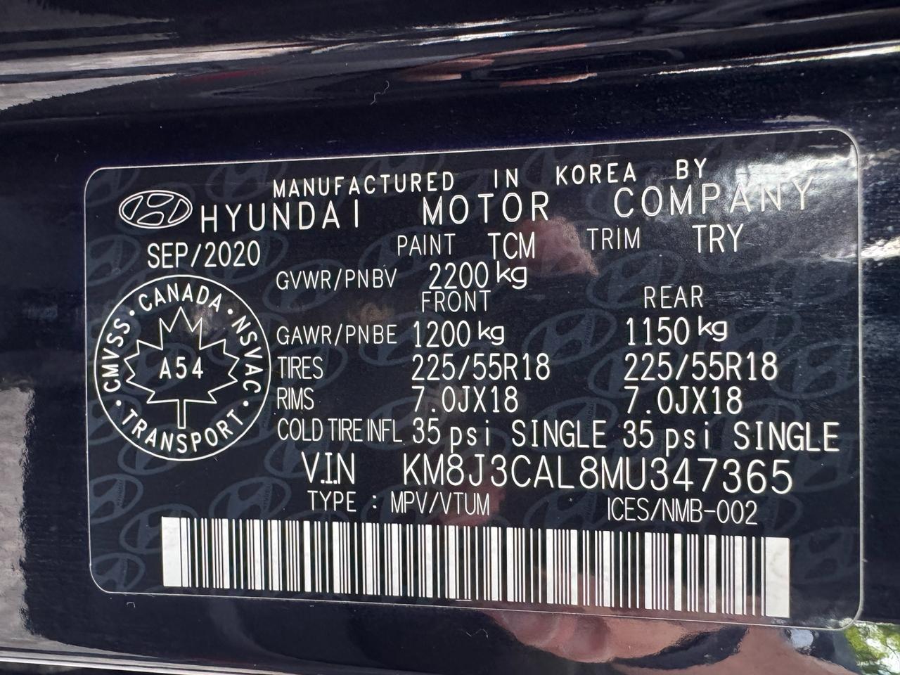 2021 Hyundai Tucson Luxury AWD+CLEAN CARFAX+Pano Roof+Leather Photo
