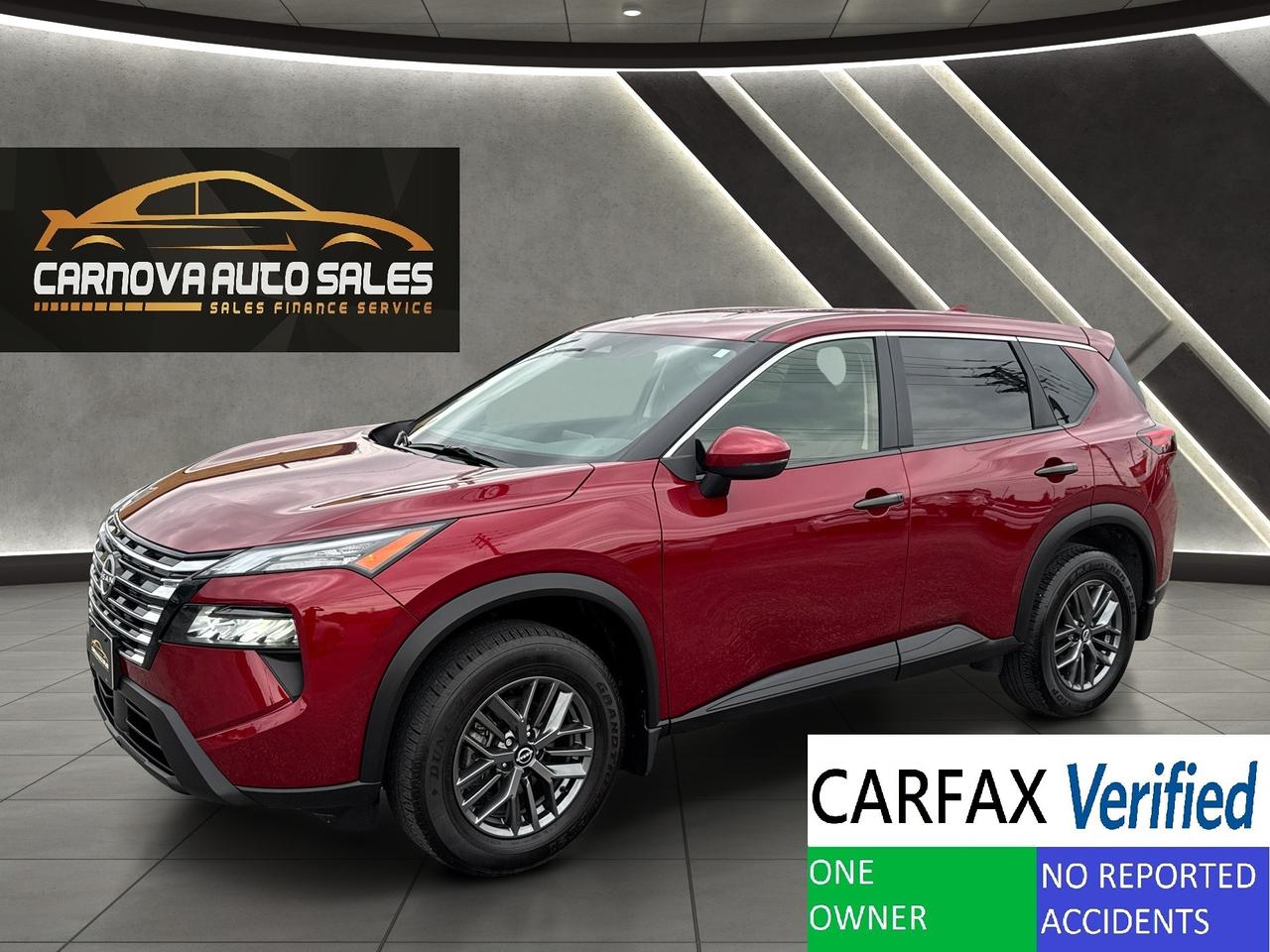 2024 Nissan Rogue S AWD+ONE OWNER+CLEAN CARFAX+LEASE RETURN Photo0