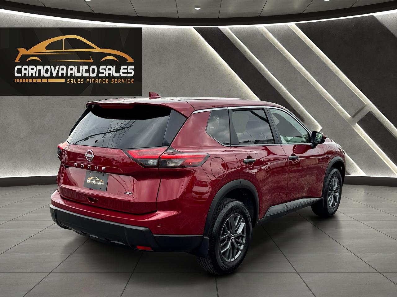 2024 Nissan Rogue S AWD+ONE OWNER+CLEAN CARFAX+LEASE RETURN Photo