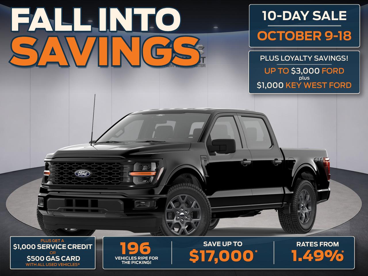 Agate Black Metallic 2026 Ford F-150 Pickup Truck Four-Wheel Drive Automatic
