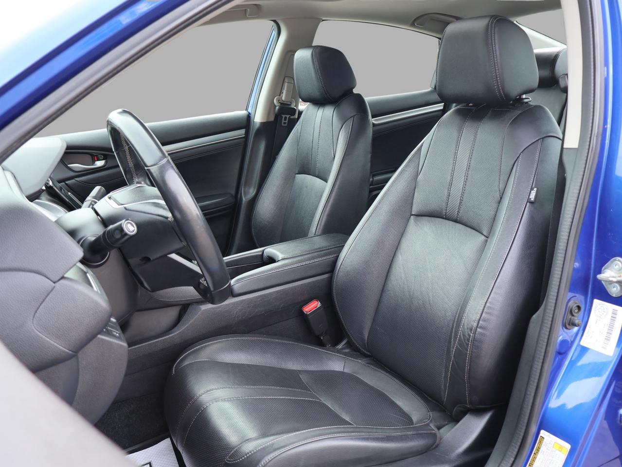 2018 Honda Civic TOURING CERTIFIED *HONDA MAINTAIN* NAV DUEL CAMERA SUNROOF HEATED LEATHER P.SENSORS ALLOYS BLUETOOTH CRUISE Photo