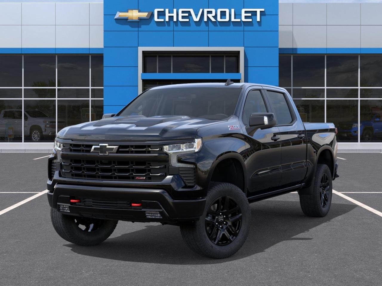 Price Includes Added Accessories Plus Engine Block Heater | Protection Package | Tailgate Assist Handle | 3 Years Sirius XM | Multi-Flex Tailgate | Safety Package | LPO - Dark Essentials Package | Convenience Package II | Active	Exhaust System | Adaptive Cruise Control | Leather Package | Power Sliding Sunroof
The 2026 Chevrolet Silverado 1500 LT Trail Boss is built for drivers who demand capability both on and off the beaten path. Pairing a robust 6.2L V8 engine with 4WD and Trail Boss-specific off-road tuning, this blacked-out truck is ready for whatever you throw at it  straight off the lot with just 10 km on the clock.

- 6.2L 8-cylinder engine with 4-Wheel Drive for serious towing and off-road capability
- Trail Boss trim with auto-locking rear differential for enhanced off-road traction
- Striking all-Black exterior with Jet Black interior  a purposeful, aggressive look
- Front LED fog lamps and deep-tinted glass for style and visibility in all conditions
- 275/60R20 all-terrain blackwall tires with a full-size spare (255/80R17) included
- StabiliTrak stability control with Proactive Roll Avoidance and electronic trailer sway control
- Comprehensive airbag system including front, side-impact, and head-curtain coverage
- Teen Driver technology with in-vehicle report card for added peace of mind for families
- Steering wheel audio controls and all-weather floor liners with Z71 logo for a trail-ready interior

Ready to get behind the wheel? Visit us at Birchwood Chevrolet Buick GMC or explore this truck online at birchwoodchevrolet.ca. You can reserve it, start your purchase, or book a test drive  however you prefer to move forward, were here to make it easy.
See three brands under one roof at Birchwood Chevrolet Buick GMC  the only place in Winnipeg where you can compare GMC, Chevrolet, and Buick all in one visit. Save yourself some time, see a great selection, and learn everything you need to know. 

Your Experience is Everything at Birchwood Chevrolet Buick GMC. 

Click, call (204) 837-5811, or visit Birchwood Chevrolet Buick GMC at the Birchwood Auto Park, 3965 Portage Avenue West at the Perimeter.

Dealer Permit #4240.
Dealer permit #4240