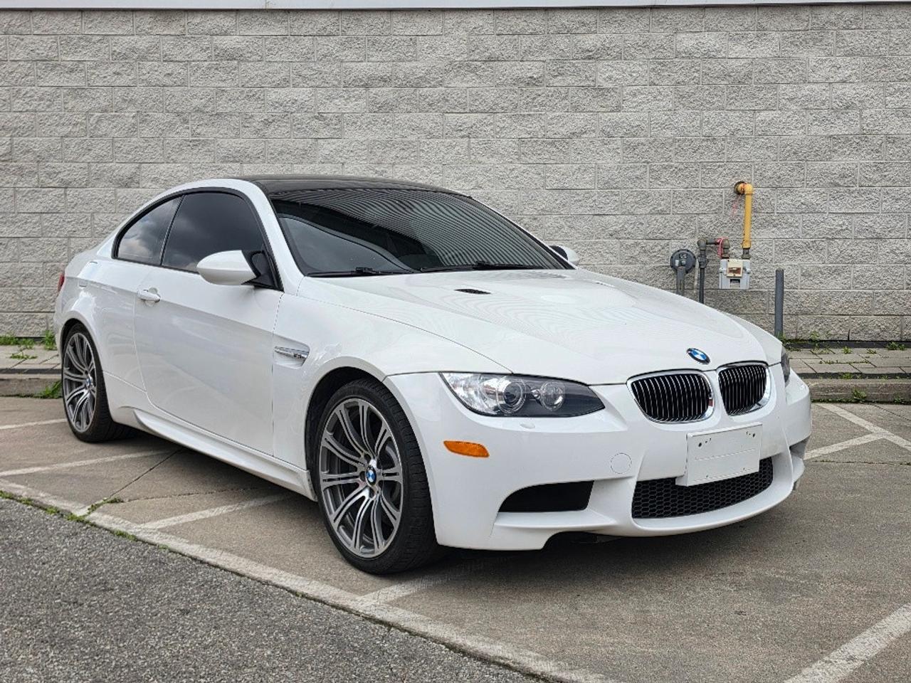<p class=isSelectedEnd><span>THE LAST OF A LEGEND.</span></p><p class=isSelectedEnd><span><br></span></p><p class=isSelectedEnd><span>For enthusiasts, this is the one. The legendary 2009 BMW M3 Coupe (E92)  powered by the iconic naturally aspirated 4.0L V8 that revs to an exhilarating 8,400 RPM. Producing 414 horsepower and 295 lb-ft of torque, this high-revving masterpiece launches from 0-100 km/h in approximately 4.8 seconds and delivers one of the most thrilling driving experiences ever built by BMW M.</span></p><p class=isSelectedEnd><span><br></span></p><p class=isSelectedEnd><span>Finished in timeless Alpine White over Black Leather, this M3 remains ALL STOCK with NO MODIFICATIONS, just as BMW engineers intended. Finding an unmolested E92 M3 has become increasingly difficult, making this a true collectors and drivers car.</span></p><p class=isSelectedEnd><span><br></span></p><p class=isSelectedEnd><span>Equipped with the lightning-fast 7-speed M-DCT (often referred to as SMG by many enthusiasts), youll enjoy razor-sharp paddle-shift gear changes whether carving through back roads or cruising the highway. With near-perfect weight distribution, hydraulic steering feel, and the unmistakable soundtrack of its high-revving V8, this is widely regarded as one of the greatest M cars ever produced.</span></p><p class=isSelectedEnd><span><br></span></p><p class=isSelectedEnd><span>A true drivers machine that blends raw performance with everyday comfort. The E92 M3 represents the end of an erathe last naturally aspirated V8 M3 BMW will ever build.</span></p><p class=isSelectedEnd><span><br></span></p><p><span>If youve been searching for a clean, stock example of one of BMWs most celebrated performance cars, your search ends here.</span></p><p><span><br></span></p><p><span><span>FINANCING & EXTENDED WARRANTIES AVAILABLE!&nbsp; FINANCE UP TO 48 MONTHS AND LEASE TO OWN RATES STARTING AT 6.99% o.a.c<br><br>COLISEUM AUTO SALES ON WESTON <br>301 WESTON ROAD <br>TORONTO, ON M6N 3P1 <br>4 1 6 - 7 6 6 - 2 2 7 7</span><span id=jodit-selection_marker_1782506538072_8337197615005522 style=line-height: 0; display: none; data-jodit-selection_marker=start></span><br></span></p>