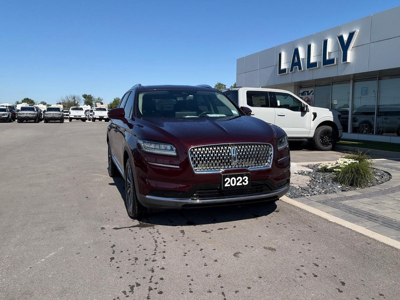 <p>The 2023 Lincoln Nautilus Reserve 4-Cylinder Automatic is a refined midsize luxury SUV that blends elegant styling with a smooth, quiet ride and premium comfort. Powered by a 2.0-litre turbocharged four-cylinder engine producing 250 horsepower, paired with an 8-speed automatic transmission, it delivers responsive performance while maintaining good fuel efficiency. The Reserve trim features leather seating, heated and ventilated front seats, a panoramic sunroof, a 13.2-inch SYNC 4 touchscreen with navigation, wireless Apple CarPlay and Android Auto, and a comprehensive suite of Lincoln Co-Pilot360 safety technologies, making it an excellent choice for drivers seeking luxury, advanced technology, and everyday practicality.</p>