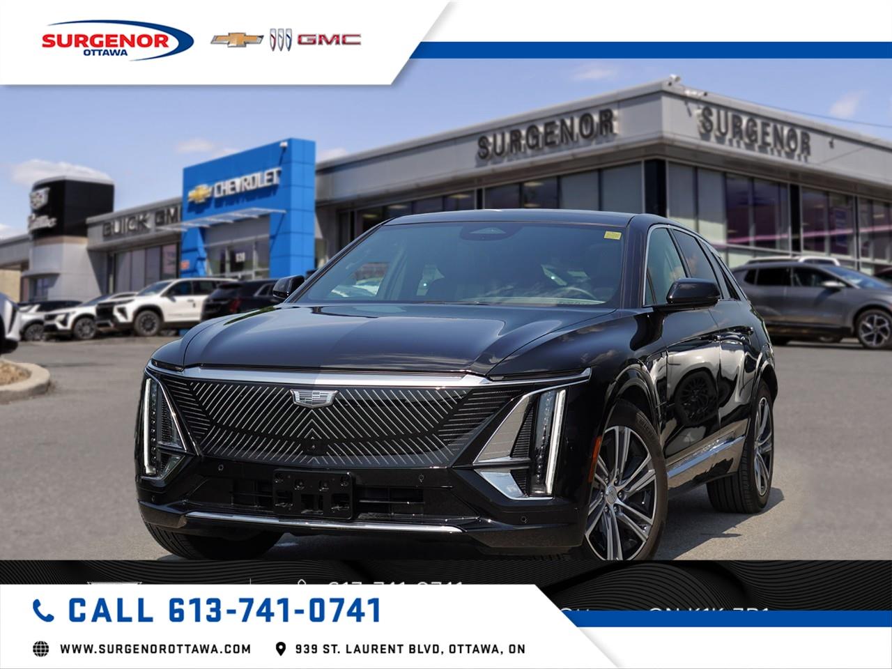 Used 2024 Cadillac LYRIQ Luxury for sale in Ottawa, ON