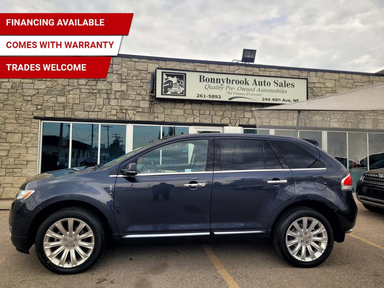 Used 2013 Lincoln MKX AWD/SUNROOF/BACKUP CAM/LEATHER/NAVIGATION for sale in Calgary, AB