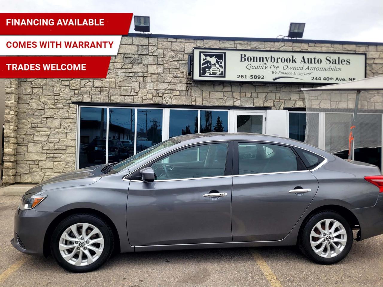 Used 2016 Nissan Sentra 4dr Sdn SV/Heated seats/Rearview Camera for sale in Calgary, AB