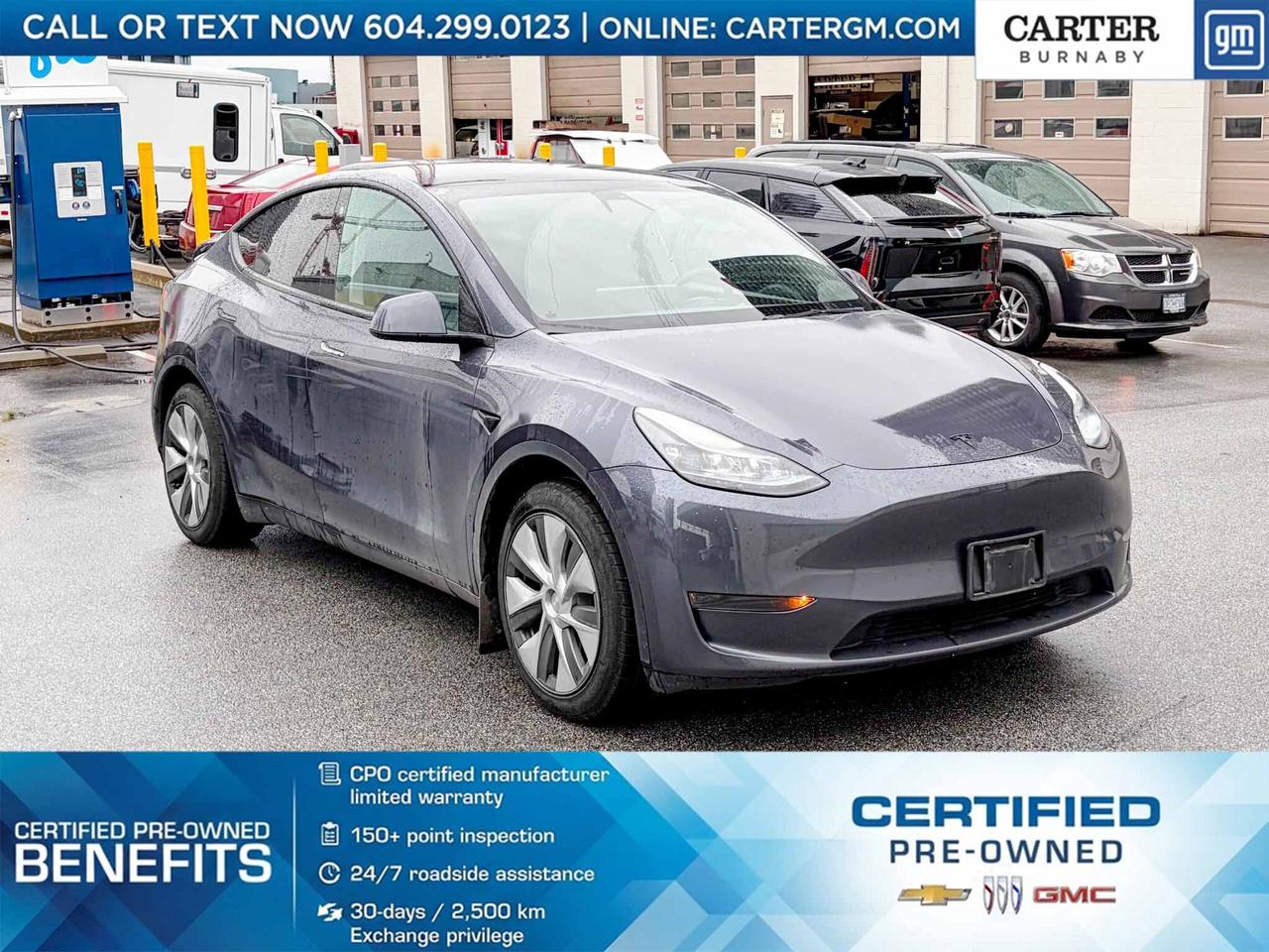 Used 2023 Tesla Model Y RWD | Up to 418 km range/Sunroof/14-spkr audio for sale in Burnaby, BC