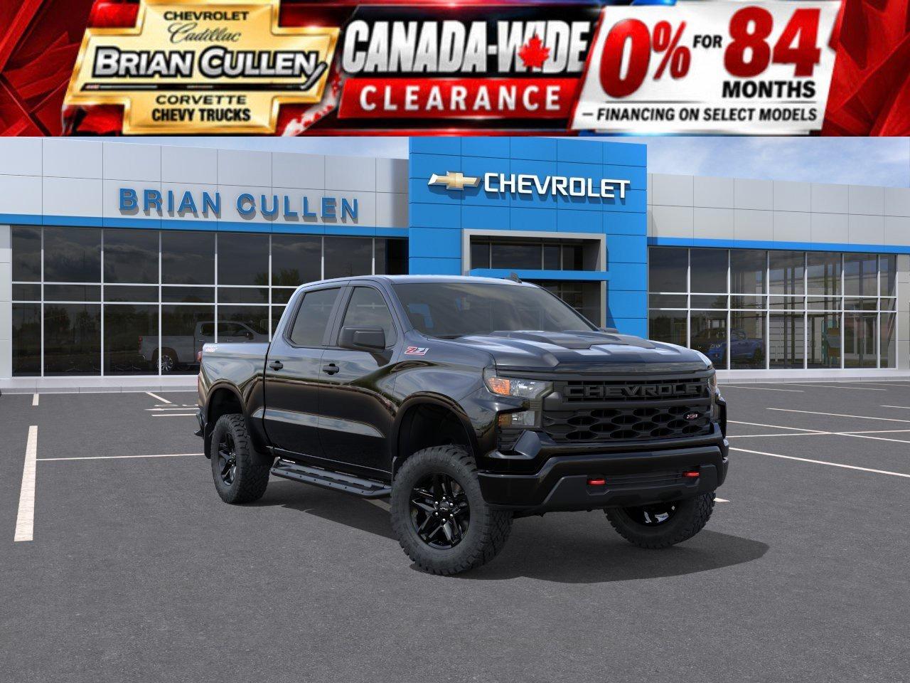 2026 Chevrolet Silverado 1500 Custom Trail Boss Crew Cab Short Box 4-Wheel Drive Custom Trail Boss Photo0