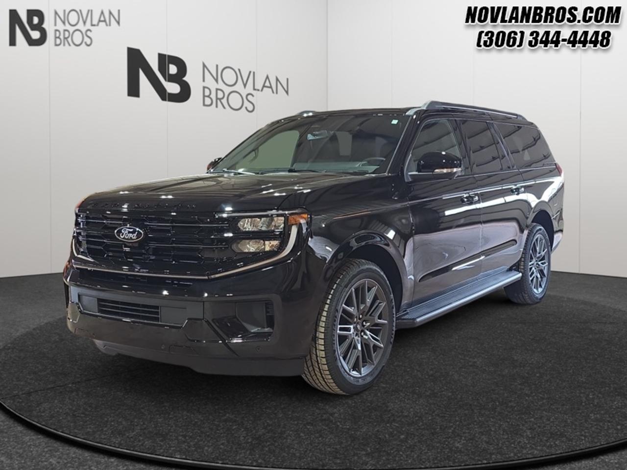 <b>BlueCruise, Ford Co-Pilot360+!</b><br> <br> Check out our great inventory of new vehicles at Novlan Brothers!<br> <br>The 2026 Ford Expedition integrates advanced driver-assist systems and intelligent technology to keep you connected and secure on every drive.<br> <br>The 2026 Ford Expedition combines full-size capability, modern technology and versatile design to support whatever your day demands. Inside, the cabin features premium materials, thoughtful layout and seating built for comfort and convenience on every ride. With its confident presence, intelligent features and Fords reputation for capability, the Expedition delivers a luxury-level experience in an SUV built to go the distance.<br> <br>This Agate Black Metallic SUV has a 10 Speed Automatic transmission and is powered by a 400HP 3.5L V6 Cylinder Engine. <br> <br> Our Expeditions trim level is Platinum Max. This premium full-size SUV combines exceptional towing capability and trailer sway control with a luxurious, connected interior for modern families. Inside, youll find leather-trimmed heated and ventilated front captains chairs with memory settings, a heated leather steering wheel, dual-zone front and rear climate control, a panoramic Vista Roof, and power-folding third-row seating for eight. Tech-forward conveniences like SYNC with Google integration, wireless Apple CarPlay and Android Auto, B&O premium audio, adaptive cruise control with stop-and-go, blind-spot monitoring, lane-keeping assist, reverse brake assist, a 360° camera system, and smart device remote start ensure every journey is effortless and safe. This vehicle has been upgraded with the following features: BlueCruise, Ford Co-Pilot360+.<br><br> View the original window sticker for this vehicle with this url <b><a href=http://www.windowsticker.forddirect.com/windowsticker.pdf?vin=1FMJK1M80TEA47584 target=_blank>http://www.windowsticker.forddirect.com/windowsticker.pdf?vin=1FMJK1M80TEA47584</a></b>.<br> <br>To apply right now for financing use this link: <a href=http://novlanbros.com/credit/ target=_blank>http://novlanbros.com/credit/</a><br> <br/>Total rebate of $3500 is reflected in the price. 4.49% financing for 84 months. <br> Payments from <b>$1511.44</b> monthly with $0 down for 84 months @ 4.49% APR O.A.C. ( Plus applicable taxes - Plus applicable fees / Federal Luxury Tax of $1462.00 included.). Incentives expire 2026-08-31. See dealer for details. <br><br><br> Come by and check out our fleet of 20+ used cars and trucks and 100+ new cars and trucks for sale in Paradise Hill.  o~o