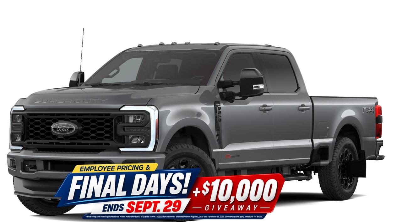 Gray (Carbonized Grey Metallic) 2026 Ford F-250 Super Duty Pickup Truck Automatic