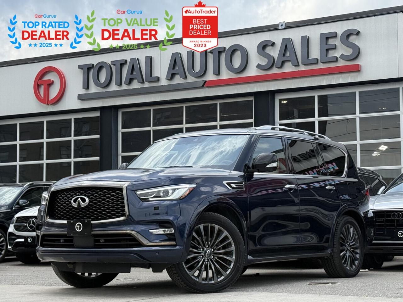 2022 Infiniti QX80 LUXE | REAR TV | BOSE PERFORMANCE | 7 PASS Photo0