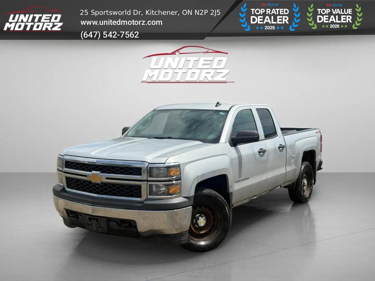 2014 Chevrolet Silverado 1500 4WD DOUBLE CAB STANDARD BOX WORK TRUCK ~AS-IS SPEC Photo