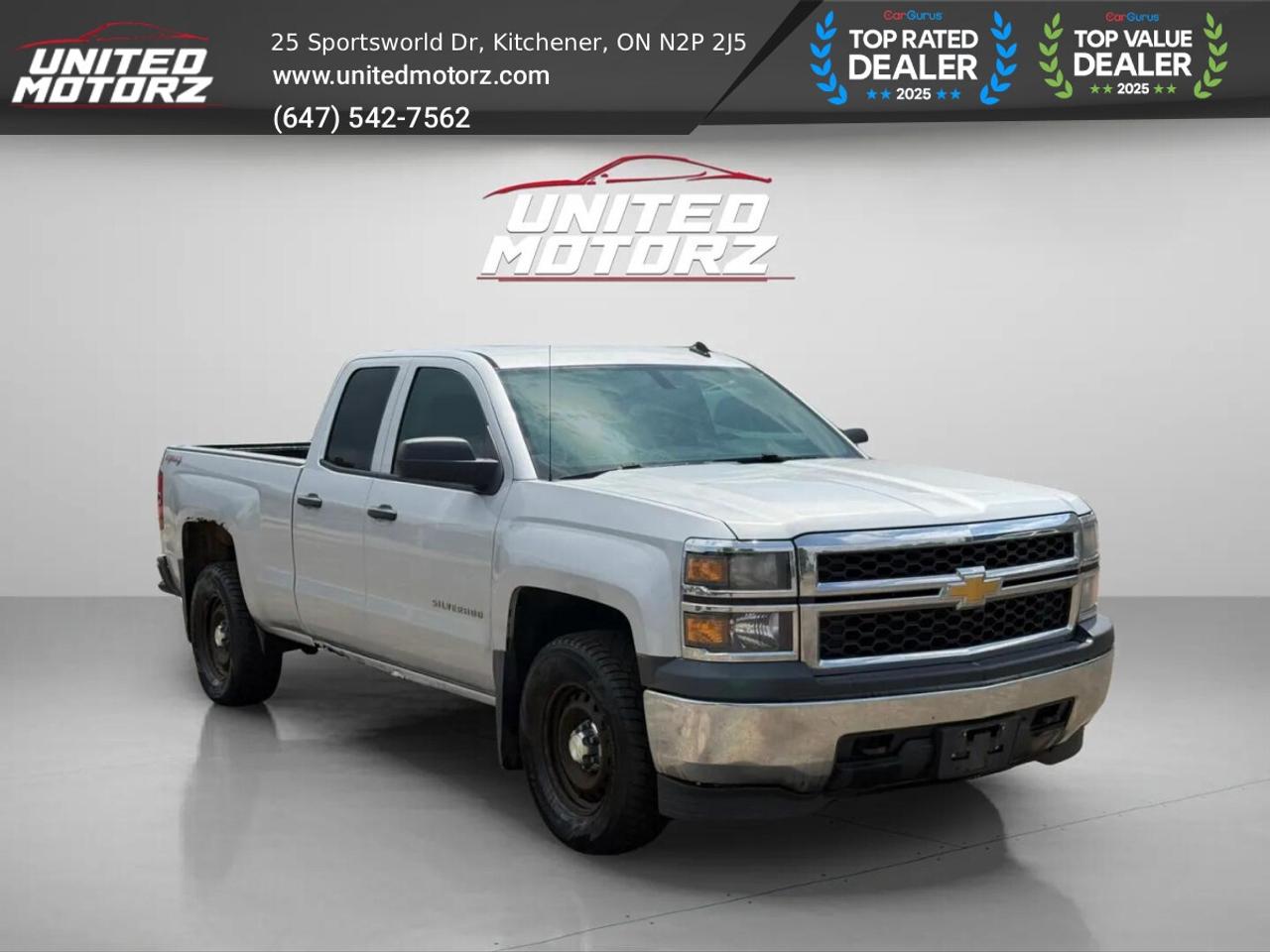 2014 Chevrolet Silverado 1500 4WD DOUBLE CAB STANDARD BOX WORK TRUCK ~AS-IS SPEC Photo