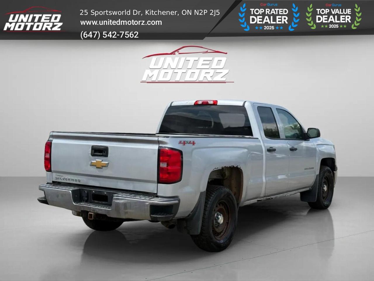 2014 Chevrolet Silverado 1500 4WD DOUBLE CAB STANDARD BOX WORK TRUCK ~AS-IS SPEC Photo